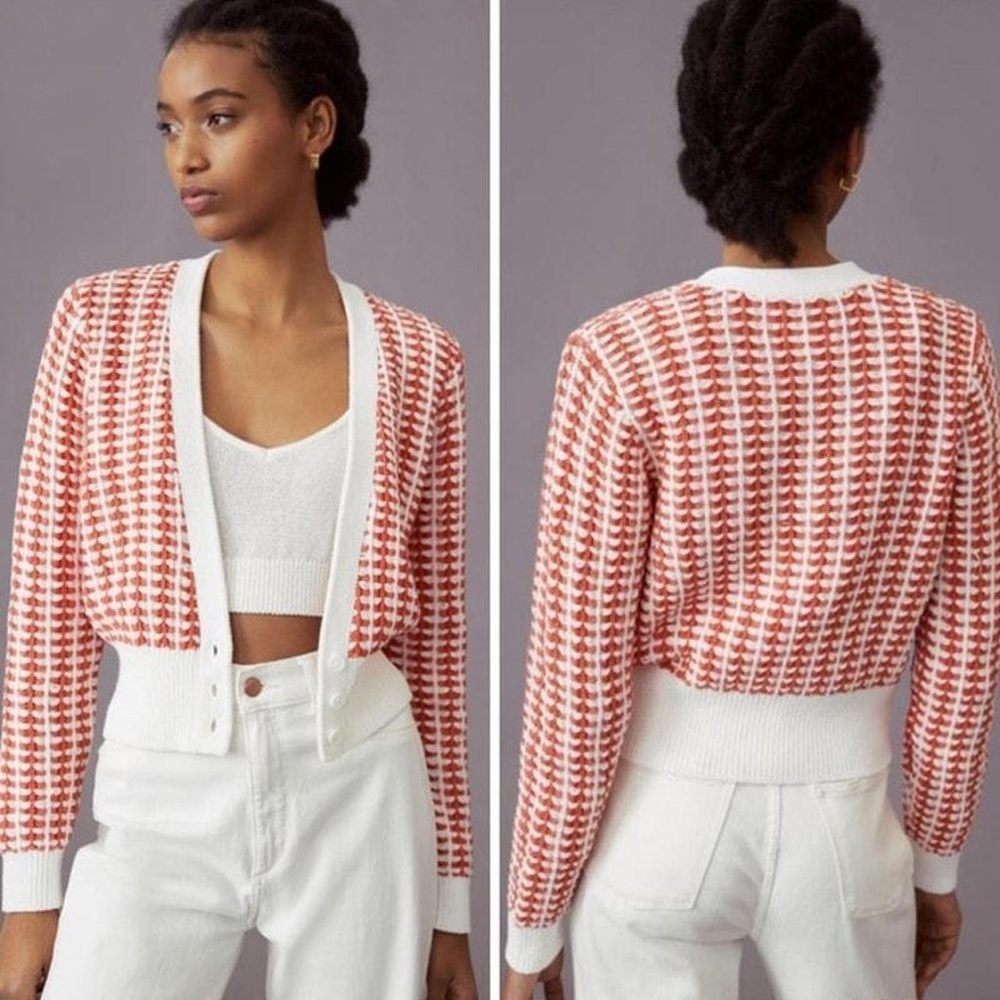 Maeve Crochet Knit Cardigan